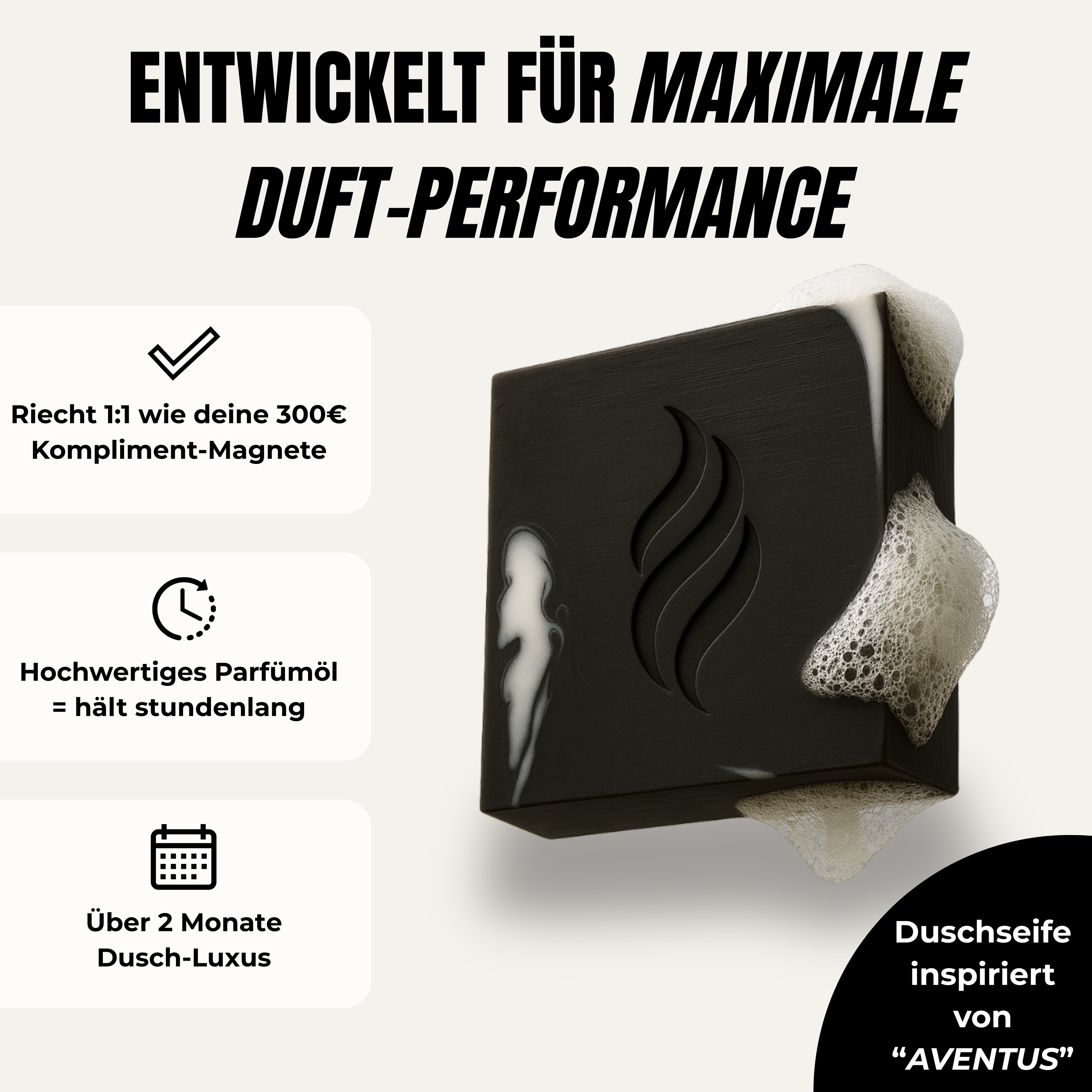 HEROIC HORSE Parfümseife